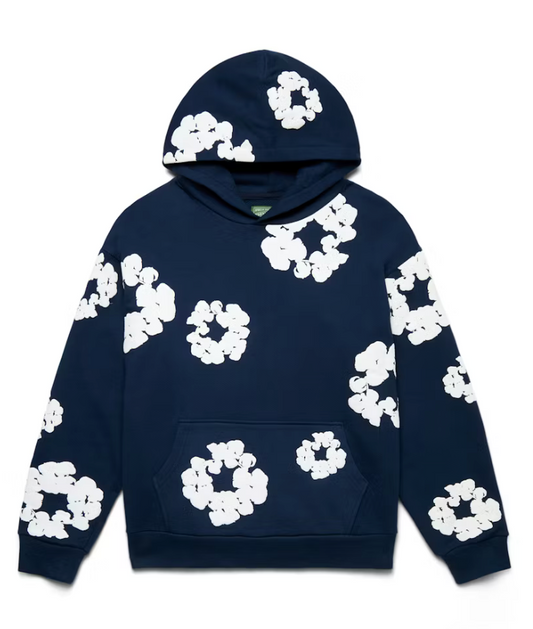 Denim Tear Hoodie "Navy"