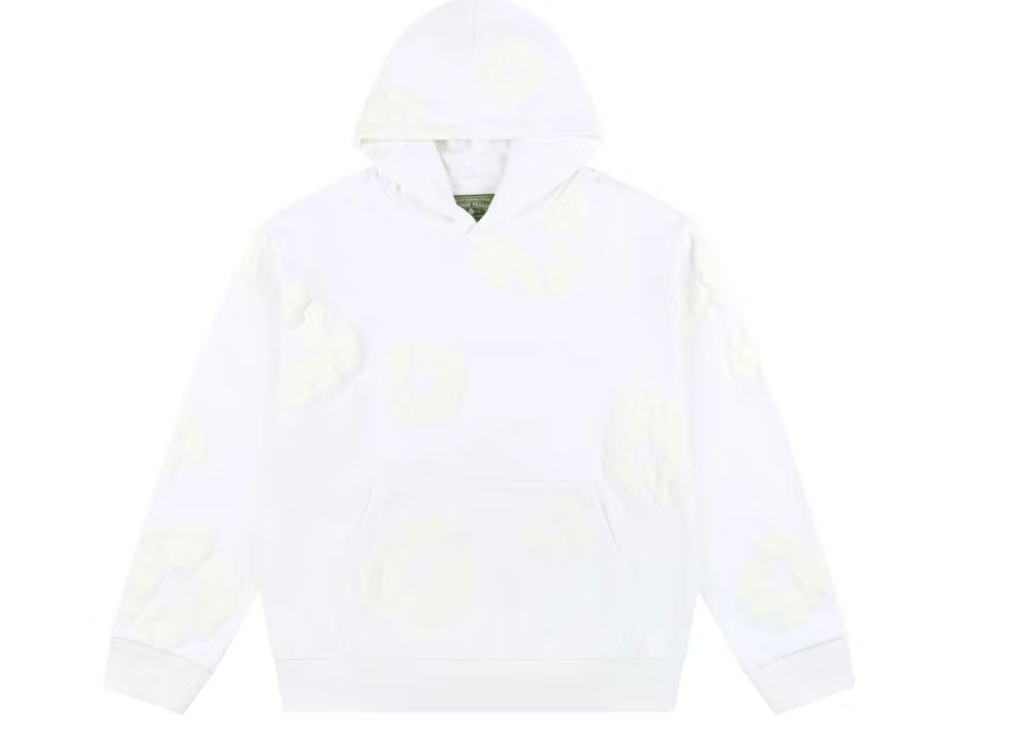 Denim Tear Hoodie "White"