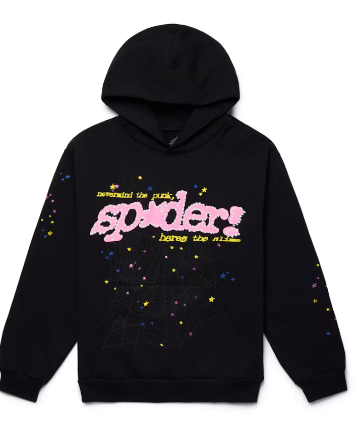 Sp5der Hoodie "Black"