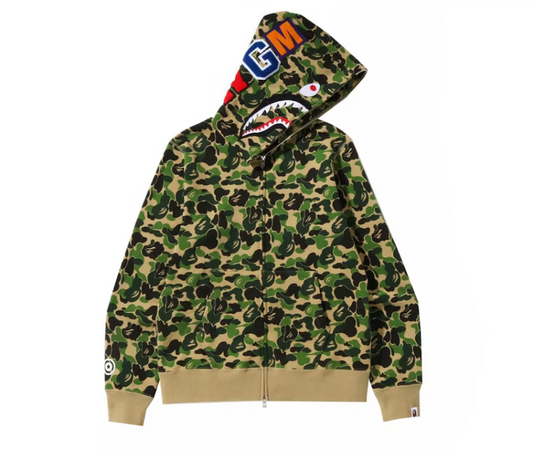 Bape Hoodie "Green Camo"